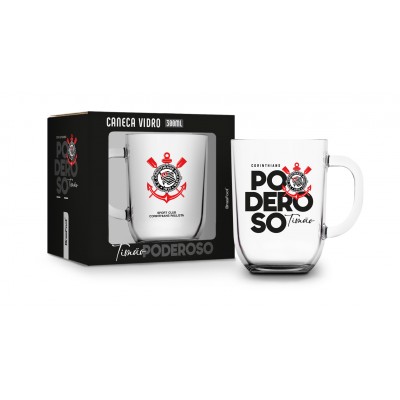 caneca vidro toronto times - corinthians