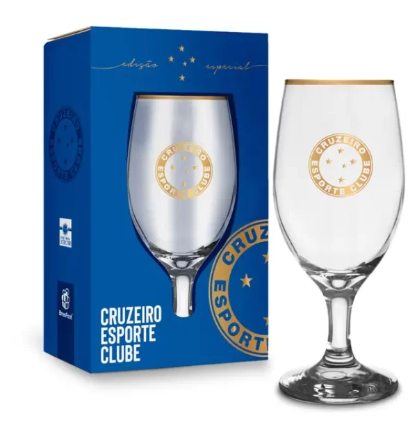 taça windson times 330ml - cruzeiro série ouro