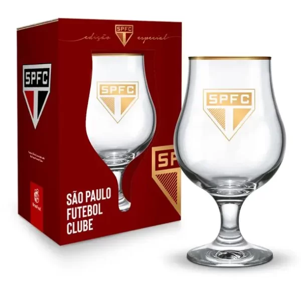 taça dublin 400ml série ouro times - são paulo