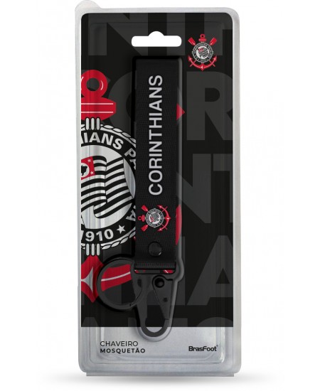 chveiro mosquetão clipkey times- corinthians