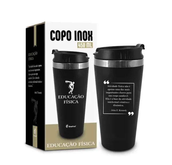 copo denver emborrachado cursos 450ml - educação física
