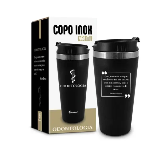 copo denver emborrachado cursos 450ml - odontologia