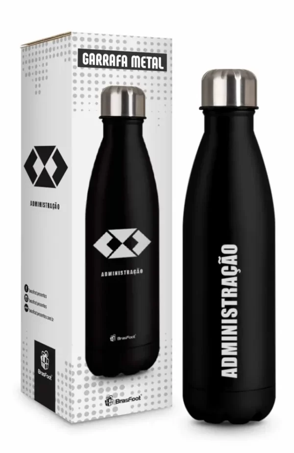 garrafa térmica metal neo curso 500ml - administração